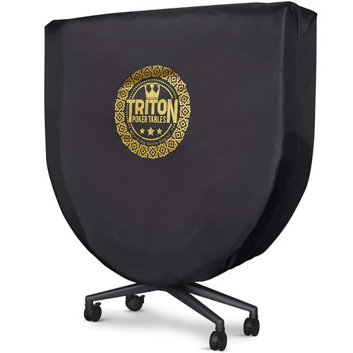 Triton Poker Tables 96'' 10 Player Rubberwood Foldable Poker Table